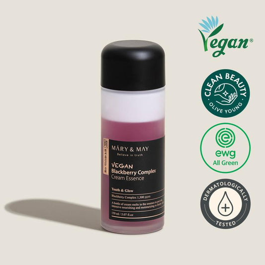 [MARY&MAY] Vegan Blackberry Complex Cream Essence 140ml