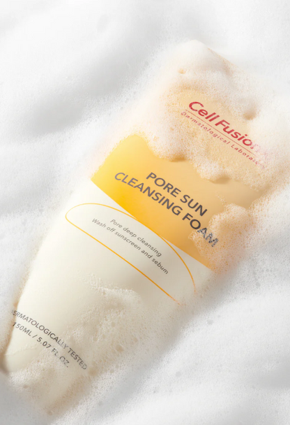 [CellfusionC] Pore Sun Cleansing Foam 150ml