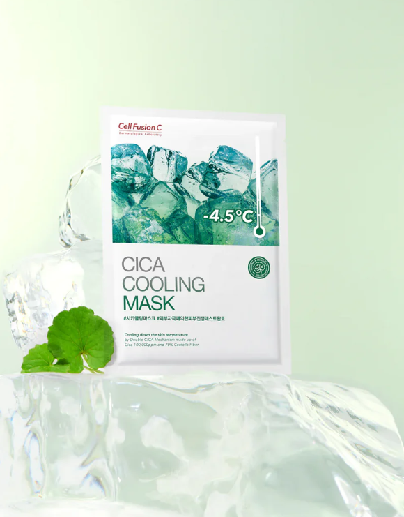 [CellFusionC] Cica Cooling Mask (5sheets)