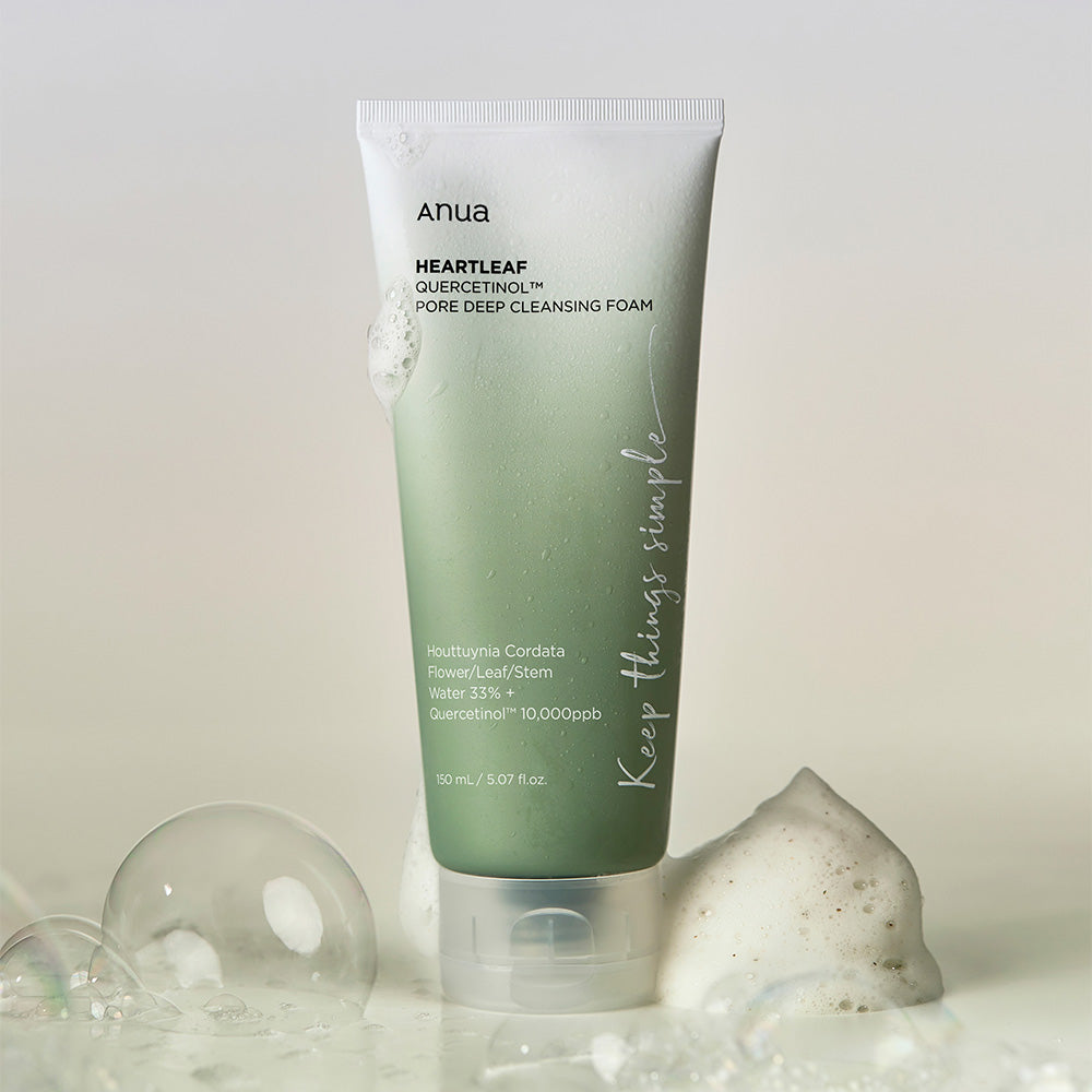 [Anua] Heartleaf Quercetinol Pore Deep Cleansing Foam 150ml